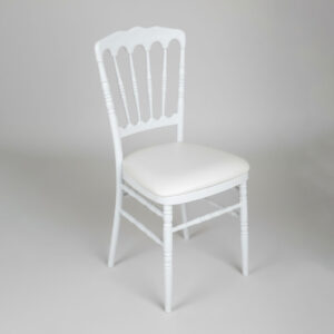 Chaise Napoléon blanche